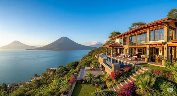 Nice real estate for sale around Lake Atitlan